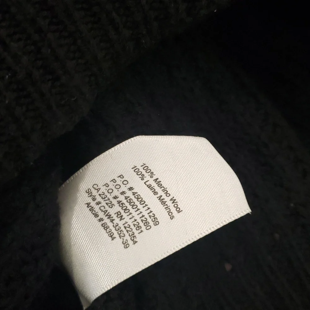 Aritzia WILFRED WAFFLE KNIT OVERSIZED CHUNKY MERINO WOOL SWEATER - Picture 7 of 7